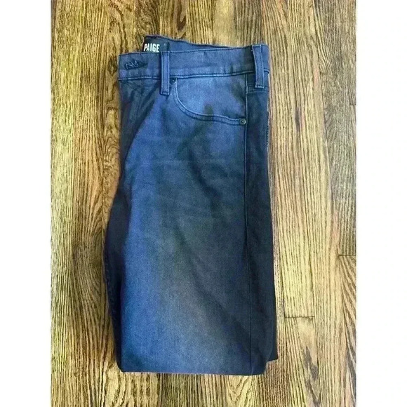 PAIGE Men's Slim Jeans in Dark Blue 31 30 - Picture 2 of 5